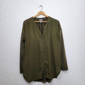 Lysse Millie tunic top blouse V Neck Chiffon